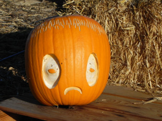 Moon Guy, Nipomo Pumpkin Patch best carving idea
